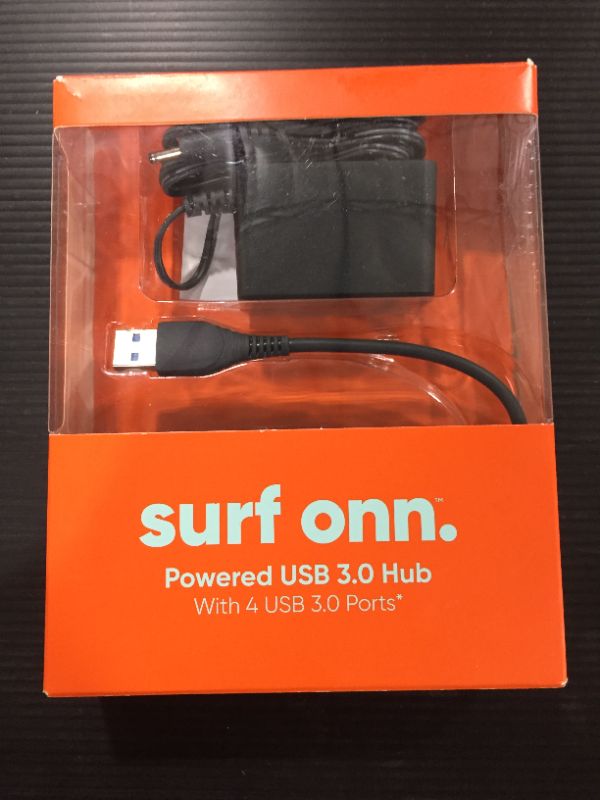 Photo 2 of Onn. Powered USB 3.0 Hub
