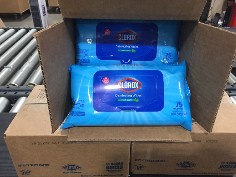 Photo 1 of Clorox Disinfecting Wipes, 3 Cases= 9Packs