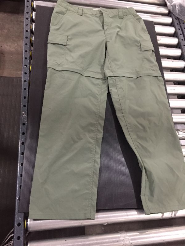 Photo 1 of Women's Green Cargo Pants, Size 10