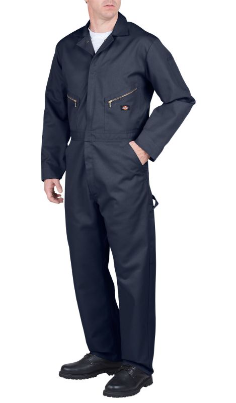 Photo 1 of Dickies Men Long Sleeve Deluxe Blended Twill Coverall, XL