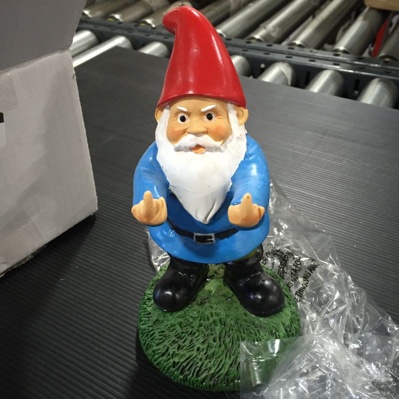 Photo 2 of Gnomestastic Original Double Bird Garden Gnome Statue 8.45" Tall Decoration