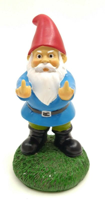 Photo 1 of Gnomestastic Original Double Bird Garden Gnome Statue 8.45" Tall Decoration