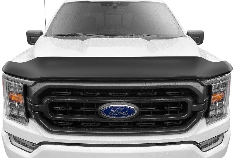 Photo 1 of Auto Ventshade [AVS] Hood Shield Bugflector II | High Profile, Smoke Color | 25621 | Fits 2021 - 2022 Ford F-150