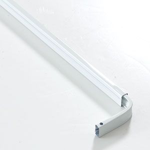 Photo 1 of 48 to 86 - Kirsch SUPER DUTY Lockseam CURTAIN ROD with 2 Clearance
