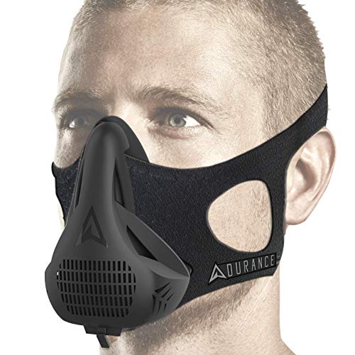 Photo 1 of Adurance Training Workout Mask, 4 Breathing Oxygen High Altitude Training Mask Exercise Device