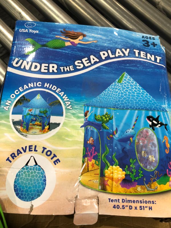 Photo 1 of UNDER THE SEA PLAY TENT