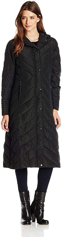 Photo 1 of Madden Girl Women's Long Chevron Puffer Jacket
SIZE LARGE