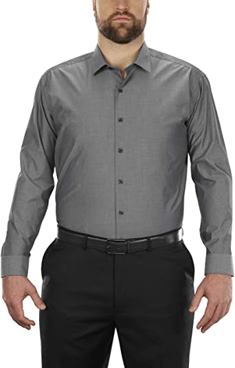 Photo 1 of Kenneth Cole Unlisted Men's Dress Shirt Big and Tall Solid
22" NECK 35"-36" SLEEVE