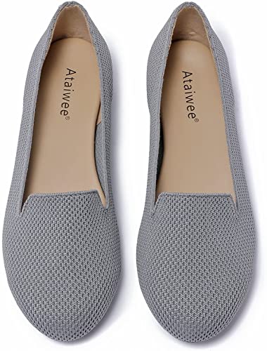 Photo 1 of Ataiwee Women's Flat Shoes - Knitted Fashion Comfortable Breathable Shoes
GRAY
SIZE 6