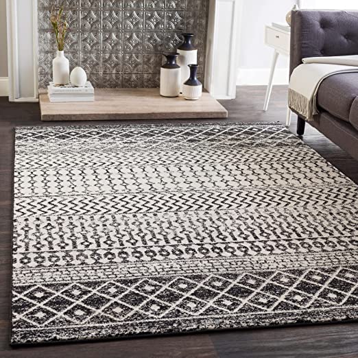 Photo 1 of Artistic Weavers Chester Boho Moroccan Area Rug,7'10" x 10'3",Black