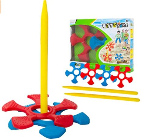 Photo 1 of HO-EF BEAN BAG TOSS GAME, RING TOSS GAME INDOOR OUTDOOR TOY SET
