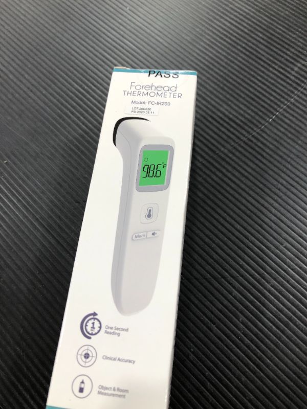 Photo 3 of FOREHEAD THERMOMETER (FACTORY SEALED)