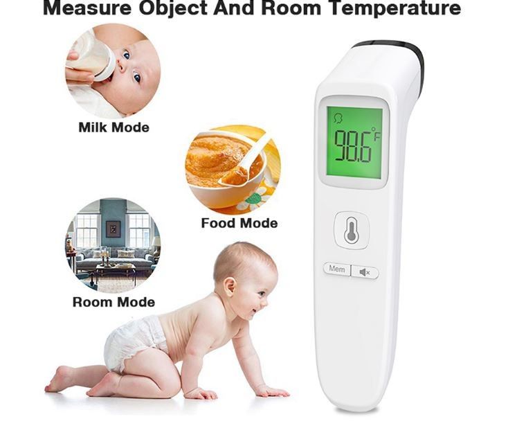 Photo 1 of FOREHEAD THERMOMETER (FACTORY SEALED)