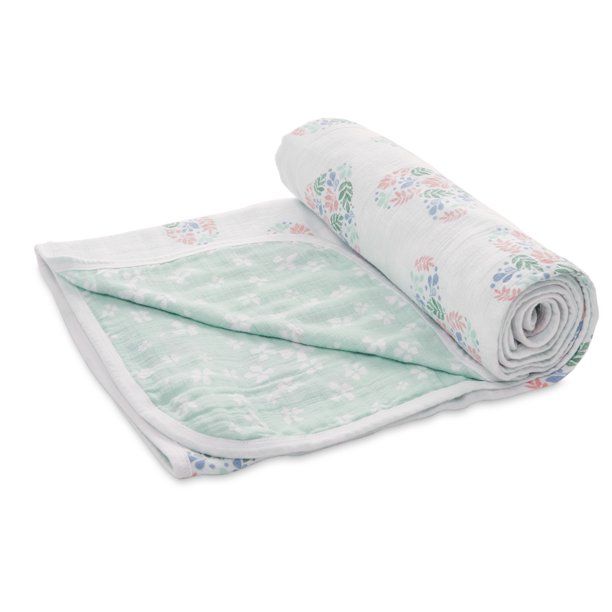 Photo 1 of aden + anais Essentials Stroller Blanket, Briar Rose
