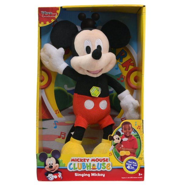 Photo 1 of Disney Mickey ?Hot Dog Song? 12? Singing Plush Toys
