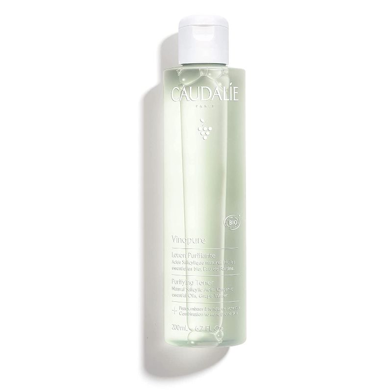 Photo 1 of Caudalie Vinopure Natural Salicylic Acid Pore Minimizing Toner, 6.7 Ounce
