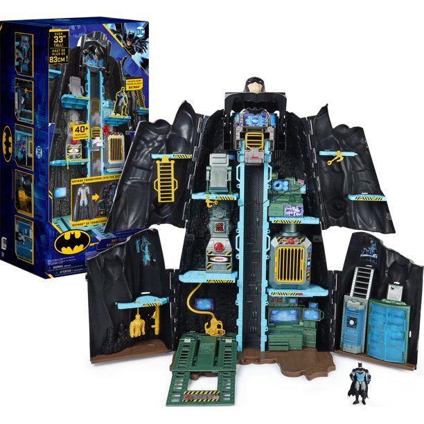 Photo 1 of Batman, Bat-Tech Batcave, Giant Transforming Playset
