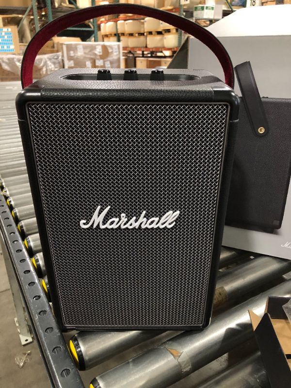 Photo 2 of Marshall Tufton Portable Bluetooth Speaker - Black
