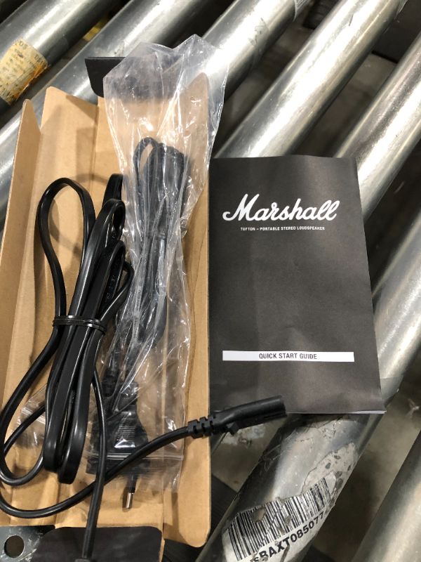 Photo 3 of Marshall Tufton Portable Bluetooth Speaker - Black
