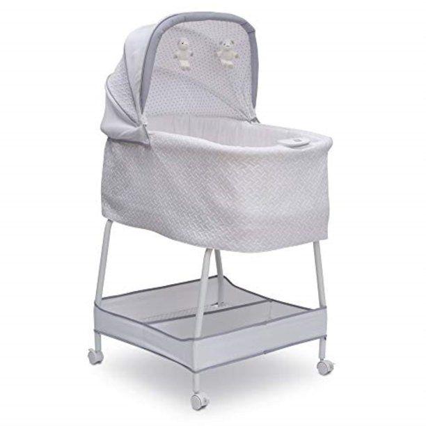 Photo 1 of Simmons Kids Silent Auto Gliding Elite Bassinet, Basketweave
