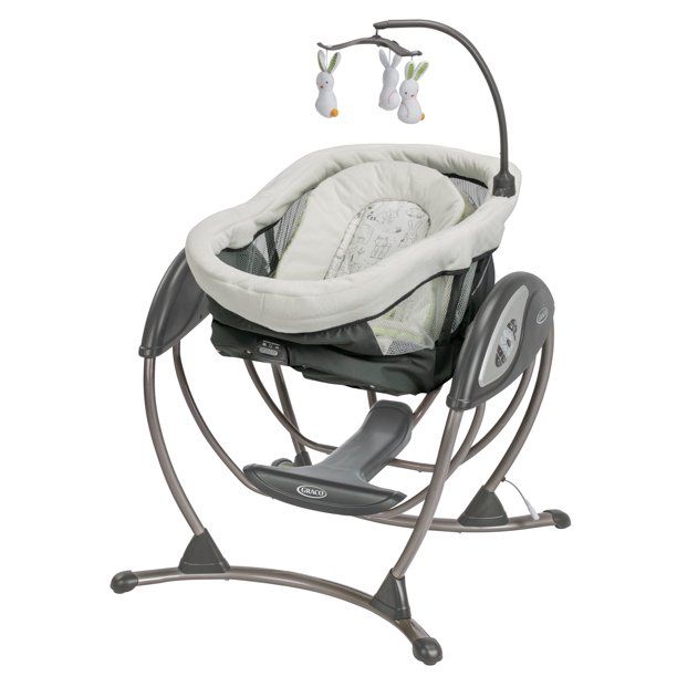 Photo 1 of Graco DuoGlider Gliding Baby Swing, Rascal
