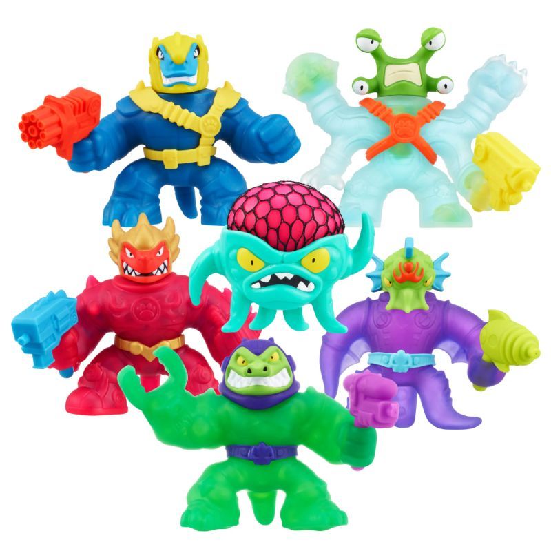 Photo 1 of 8 PACK Heroes of Goo Jit Zu Galaxy Blast Hero Pack - BLASTER 
