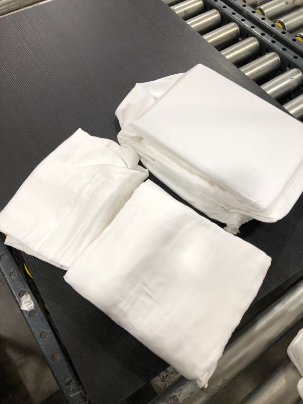 Photo 1 of 400 Thread Count Washed Lyocell Solid Sheet Set - Casaluna™ QUEEN 

