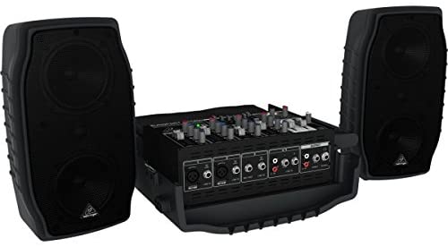 Photo 1 of Behringer EUROPORT PPA200 Ultra-Compact 200 Watt 5 Channel Powered Mixer with Wireless Microphone Option, Klark Teknik Multi-FX Processor and FBQ Feedback Detection