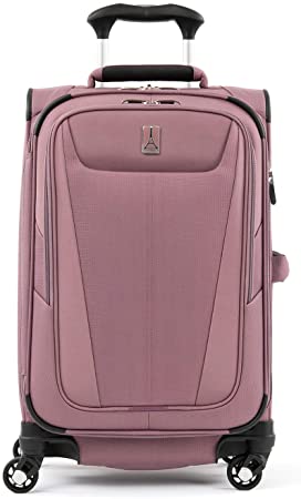 Photo 1 of Travelpro Maxlite 5 Softside Expandable Luggage with 4 Spinner Wheels, Lightweight Suitcase, Men and Women, Dusty Rose, Carry-On 21-Inch