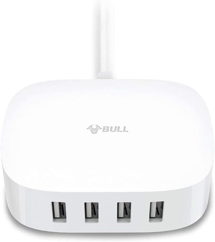 Photo 1 of BULL USB Charging Station,4 Port USB Charging Hub with 6ft Extension Cord,USB Charger for Multiple Devices