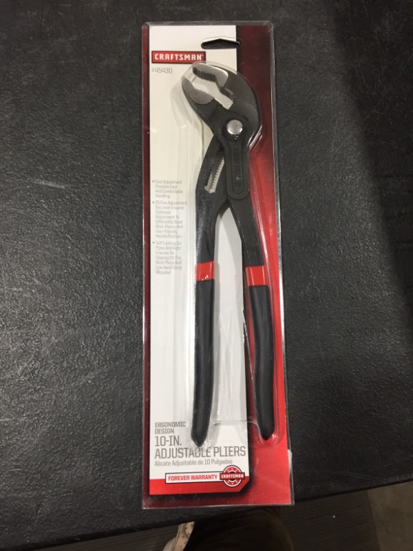 Photo 2 of craftsman 9-45430 10-inch adjustable pliers