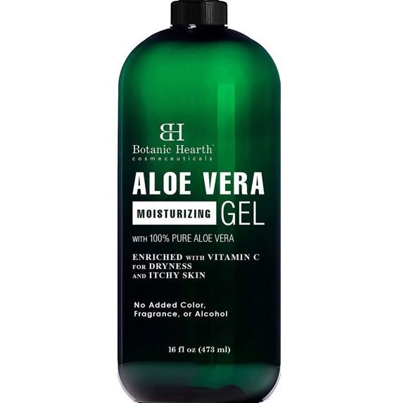 Photo 1 of Botanic Hearth Aloe Vera Gel - from 100% Pure and Natural Cold Pressed Aloe Vera 16 Fl Oz