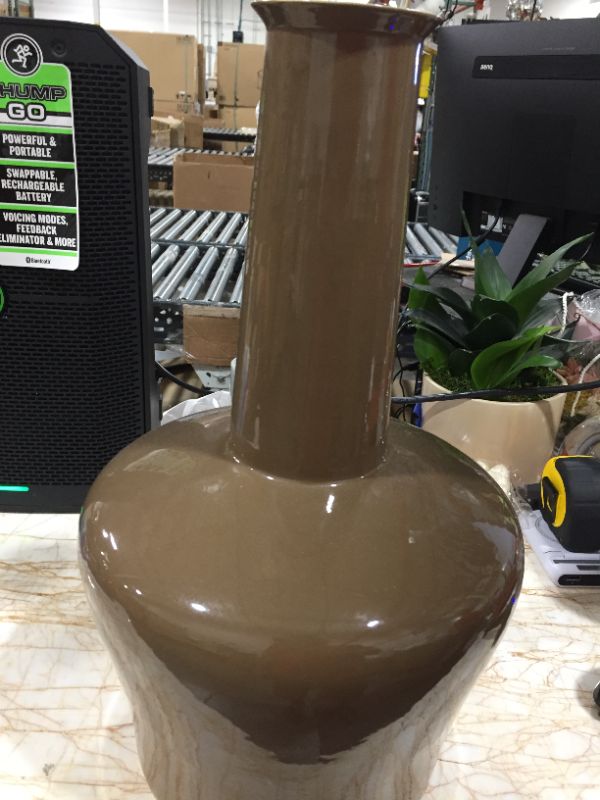 Photo 2 of Brown Vase Decoration 19 Inches
