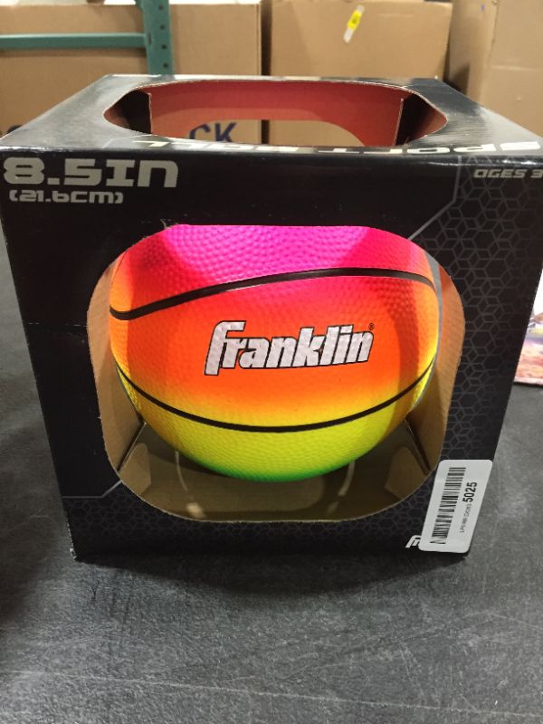 Photo 2 of Franklin Sports Pvc Vibe Playground Basketball, 8.5"