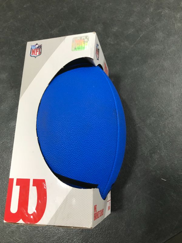 Photo 3 of Wilson NFL Spotlight Football in Blue
