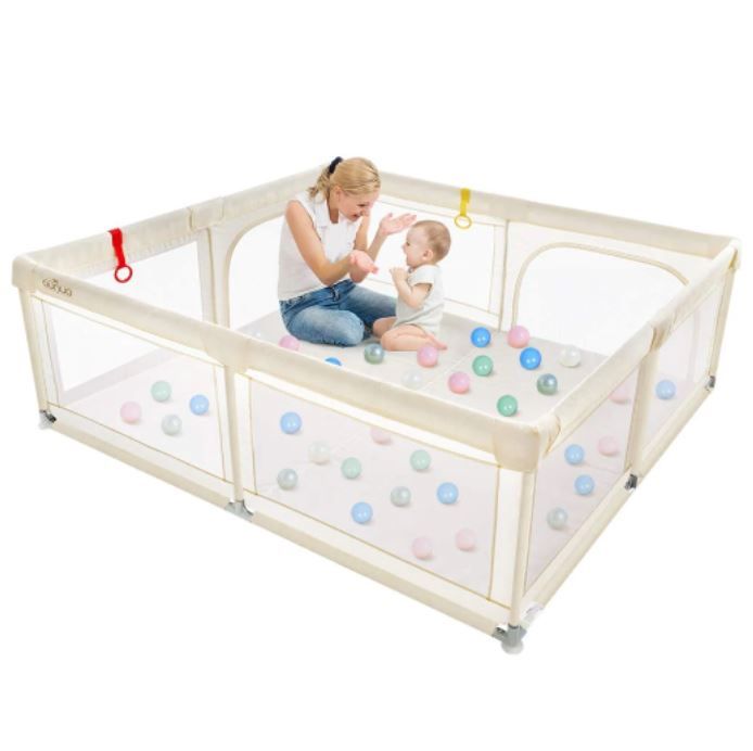 Photo 1 of OUNUO Extra Large Playpen Play Yard for Babies 180*200CM