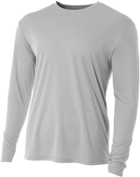 Photo 1 of A4 Men's Cooling Performance Crew Long Sleeve Tee