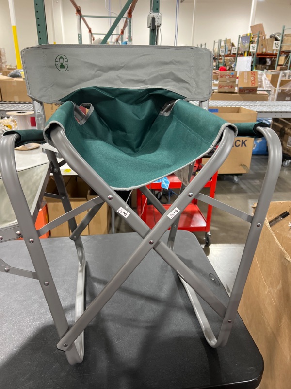 Photo 2 of Coleman Outpost Elite Deck Chair - Green

