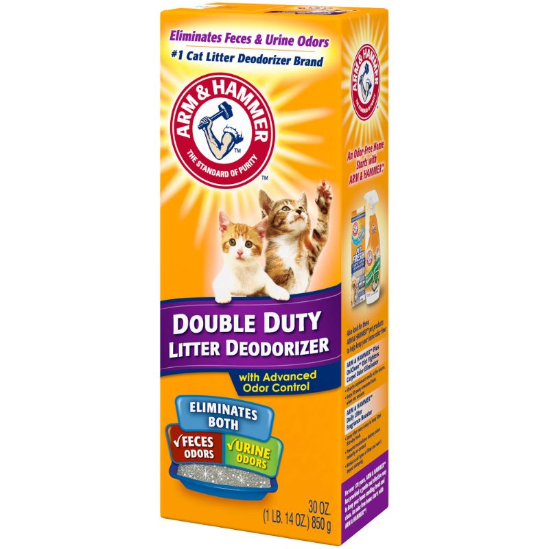 Photo 4 of Arm & Hammer Litter Baking Soda Double Duty Cat Litter Deodorizer, 30-oz
