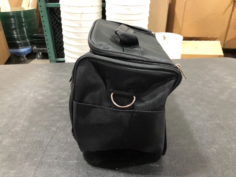 Photo 2 of 12x10x8 inch Black Zip up bag