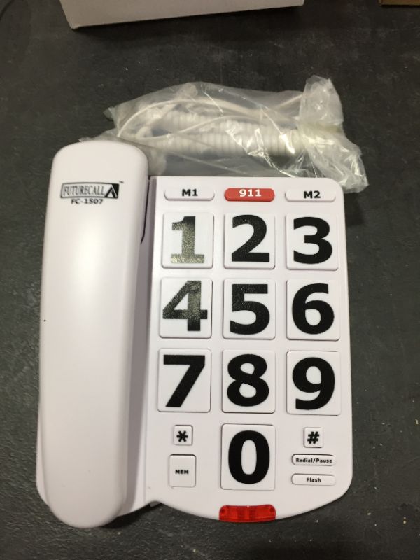 Photo 1 of Future Call FC-1507 Big Button Phone with 40db Handset Volume
