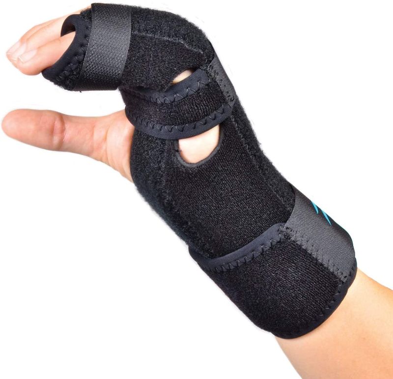 Photo 1 of 3848-RT Splint Right Wrist Orthopedic Knuckle Aluminum Unv Part# 3848-RT by Hely & Weber Qty of 1
