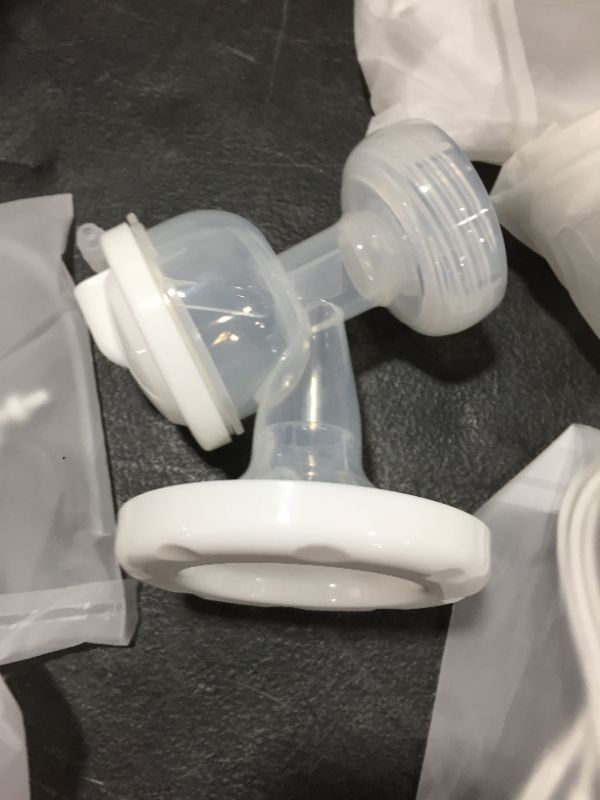 Photo 1 of Breast Pump PiAEK Electric Breastfeeding Pump Dual Rechargeable Double Breast Milk Pump Massage