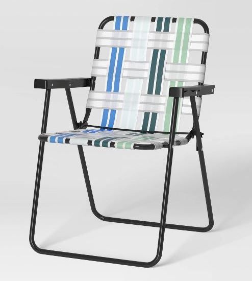 Photo 1 of Web Strap Patio Chair - Room Essentials™

