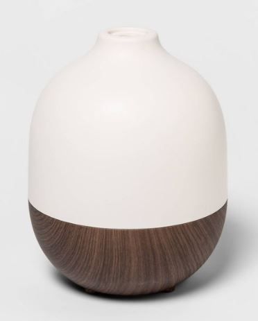 Photo 1 of 300ml Woodgrain Oil Diffuser White/Brown - Project 62™

