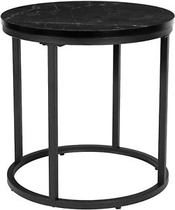 Photo 1 of Ball & Cast Home Kitchen End Table 15.25 Dia Black