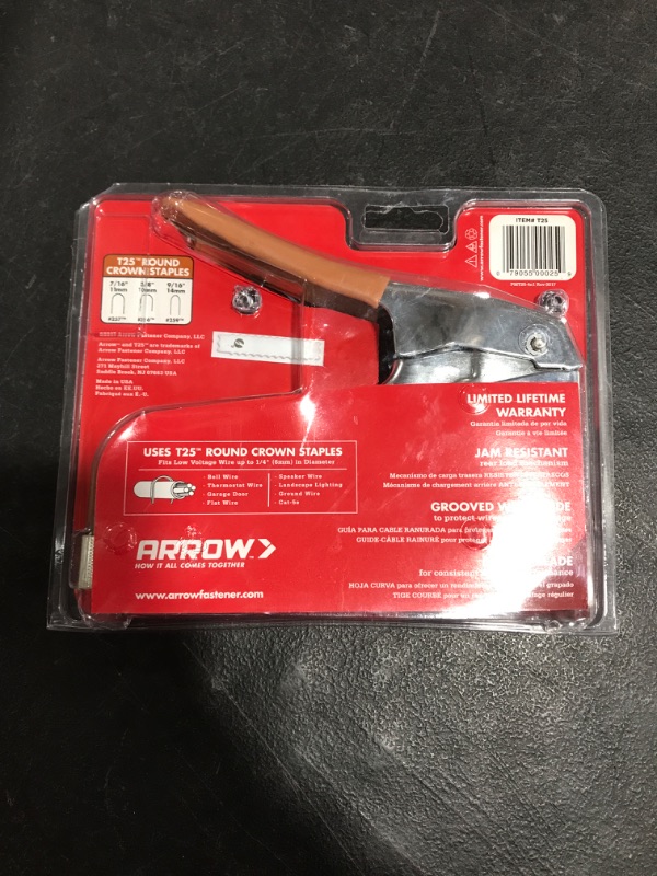 Photo 4 of ARROW Professional Low Voltage Wire/Cable Staple Gun. PRIOR USE.
