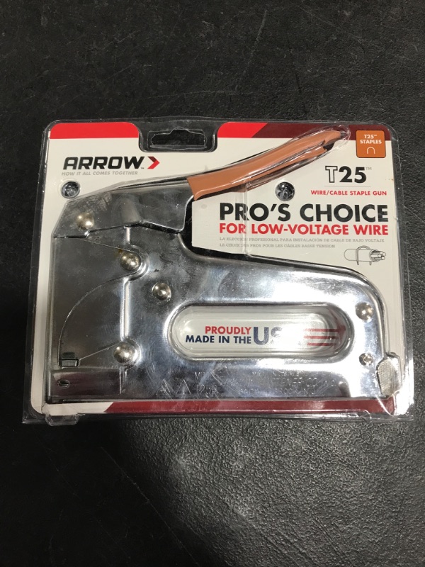 Photo 3 of ARROW Professional Low Voltage Wire/Cable Staple Gun. PRIOR USE.
