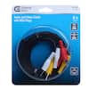 Photo 1 of COMMERCIAL ELECTRIC 6 ft. Audio and Video Cable with RCA Plugs
