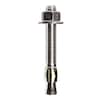 Photo 1 of 1/2 in. x 4-1/4 in. Wedge Anchor (10-Pack). OPEN BOX. 
